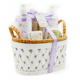 Gift basket for women Elegant Gift set Lily and iris 7 in 1