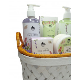 Gift basket for women Elegant Gift set Lily and iris 7 in 1