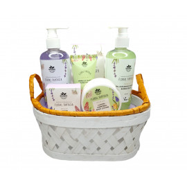 Gift basket for women Elegant Gift set Lily and iris 7 in 1