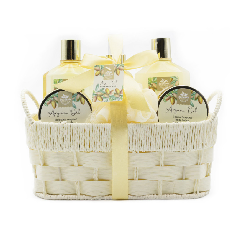Darčekový kôš pre ženy Luxury Bath Argan oil 7v1