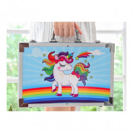 Veľká sada na kreslenie v kufríku 145 ks