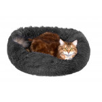 Pelech pre psíkov a mačičky Hniezdočko guľatý šedý M