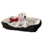 Pelech pre psíkov Relax s plyšovou kosťou M