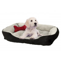 Pelech pre psíkov Relax s plyšovou kosťou M