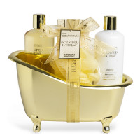 Darčeková kozmetická sada pre ženy Luxury bath in gold 5v1