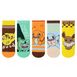 Detské ponožky Pokémon 3-5 rokov 5 párov