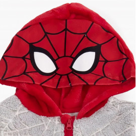 Detské svietiace pyžamo Spiderman so sieťou 122-128 L