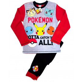 Detské rozprávkové pyžamo Pokémon XL 9-10 rokov