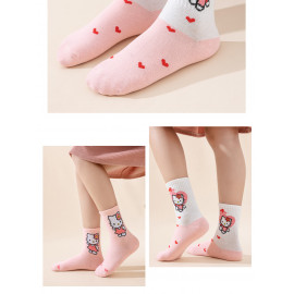 Detské ponožky Hello Kitty 2-5 rokov 5 párov Detské ponožky Hello Kitty 2-5 rokov 5 párov