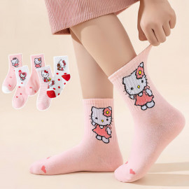Detské ponožky Hello Kitty 2-5 rokov 5 párov Detské ponožky Hello Kitty 2-5 rokov 5 párov