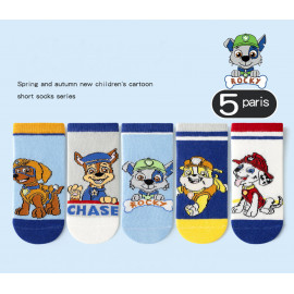 Detské ponožky Tlapková patrola 3-5 rokov 5 párov Detské ponožky Tlapková patrola 3-5 rokov 5 párov