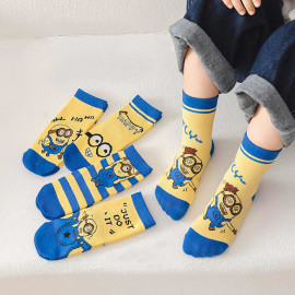 Detské ponožky Mimoni 3-5 rokov 5 párov Detské ponožky Mimoni 3-5 rokov 5 párov