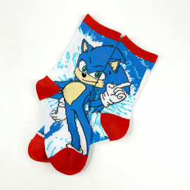 Detské ponožky Ježko Sonic a Líška Tails 5-8 rokov 2 páry
