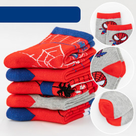 Detské ponožky Spiderman 3-5 rokov 5 párov