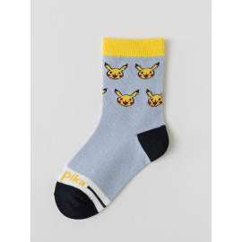 Detské ponožky Pokémon Pikachu a pokébal 3-5 rokov 5 párov Detské ponožky Pokémon Pikachu a pokébal 3-5 rokov 5 párov