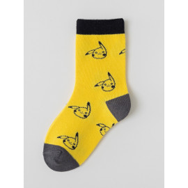 Detské ponožky Pokémon Pikachu a pokébal 3-5 rokov 5 párov Detské ponožky Pokémon Pikachu a pokébal 3-5 rokov 5 párov