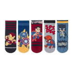 Detské ponožky Avengers 3-5 rokov 5 párov Detské ponožky Avengers 3-5 rokov 5 párov