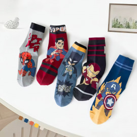 Detské ponožky Avengers 3-5 rokov 5 párov Detské ponožky Avengers 3-5 rokov 5 párov