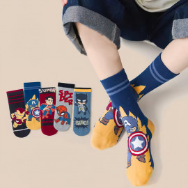 Detské ponožky Avengers 3-5 rokov 5 párov Detské ponožky Avengers 3-5 rokov 5 párov