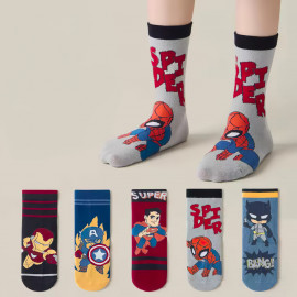 Detské ponožky Avengers 3-5 rokov 5 párov Detské ponožky Avengers 3-5 rokov 5 párov