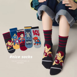 Detské ponožky Avengers 3-5 rokov 5 párov Detské ponožky Avengers 3-5 rokov 5 párov