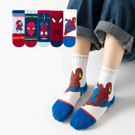 Detské ponožky Spiderman Superhero 3-5 rokov 5 párov Detské ponožky Spiderman Superhero 3-5 rokov 5 párov
