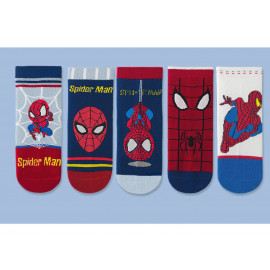 Detské ponožky Spiderman Superhero 3-5 rokov 5 párov Detské ponožky Spiderman Superhero 3-5 rokov 5 párov