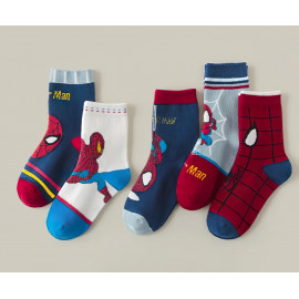 Detské ponožky Spiderman Superhero 3-5 rokov 5 párov