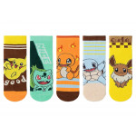 Detské ponožky Pokémon 3-5 rokov 5 párov Detské ponožky Pokémon 3-5 rokov 5 párov