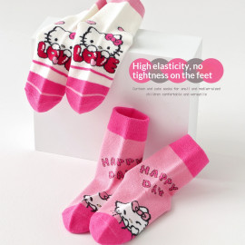 Detské ponožky Hello Kitty PINK 2-5 rokov 5 párov