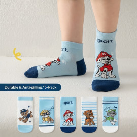 Detské ponožky Tlapková patrola Kamaráti 5-8 rokov 5 párov