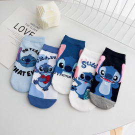 Detské ponožky Stitch 5-8 rokov 5 párov
