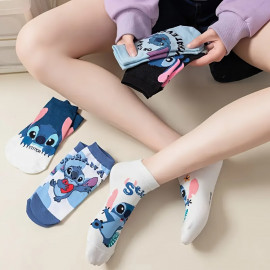 Detské ponožky Stitch 5-8 rokov 5 párov