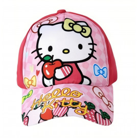 Detská šiltovka Hello kitty s potlačou S/M