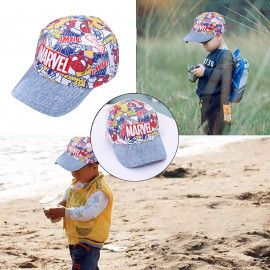 Detská šiltovka Komiks Marvel s potlačou a nášivkou M