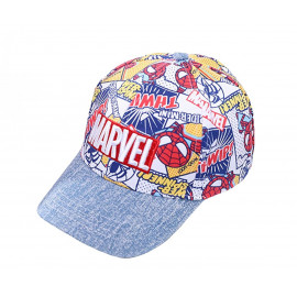 Detská šiltovka Komiks Marvel s potlačou a nášivkou M