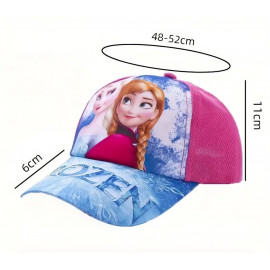 Detská šiltovka Frozen Elsa a Anna s potlačou M