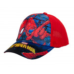Detská šiltovka Spiderman Superhero s potlačou M/L