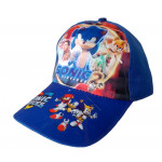 Detská šiltovka Ježko Sonic s potlačou M/L