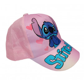 Detská šiltovka Stitch Hearts s potlačou S/M