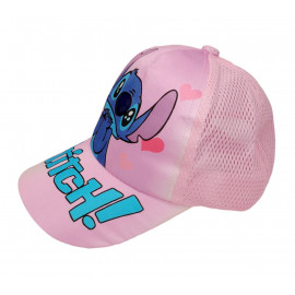 Detská šiltovka Stitch Hearts s potlačou S/M