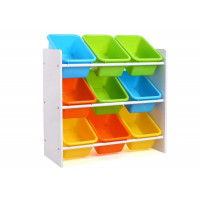 Detský úložný regál na hračky Colorful