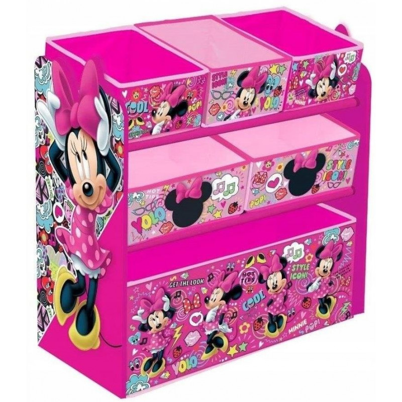 Organizér na hračky Myška Minnie - ružová Organizér na hračky Myška Minnie - ružová