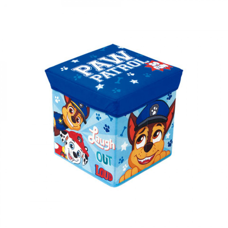 Úložný box na hračky Tlapková Patrola s víkom Úložný box na hračky Tlapková Patrola s víkom