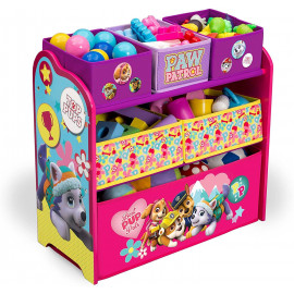 Organizér na hračky Paw Patrol Skye - ružový
