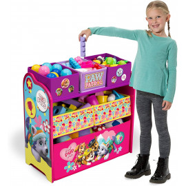 Organizér na hračky Paw Patrol Skye - ružový