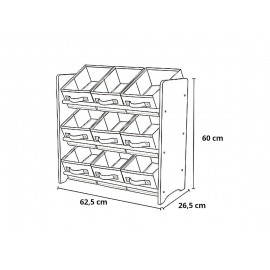 Organizér na hračky Color Organizér na hračky Color