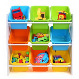 Detský úložný regál na hračky Colorful Detský úložný regál na hračky Colorful