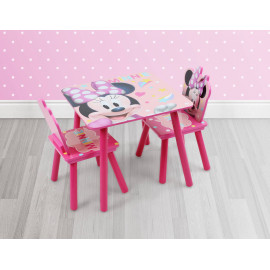 Detský stôl s stoličkami Minnie