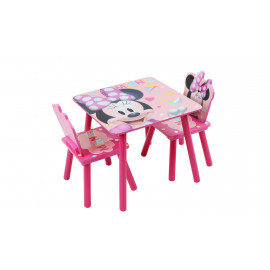 Detský stôl s stoličkami Minnie